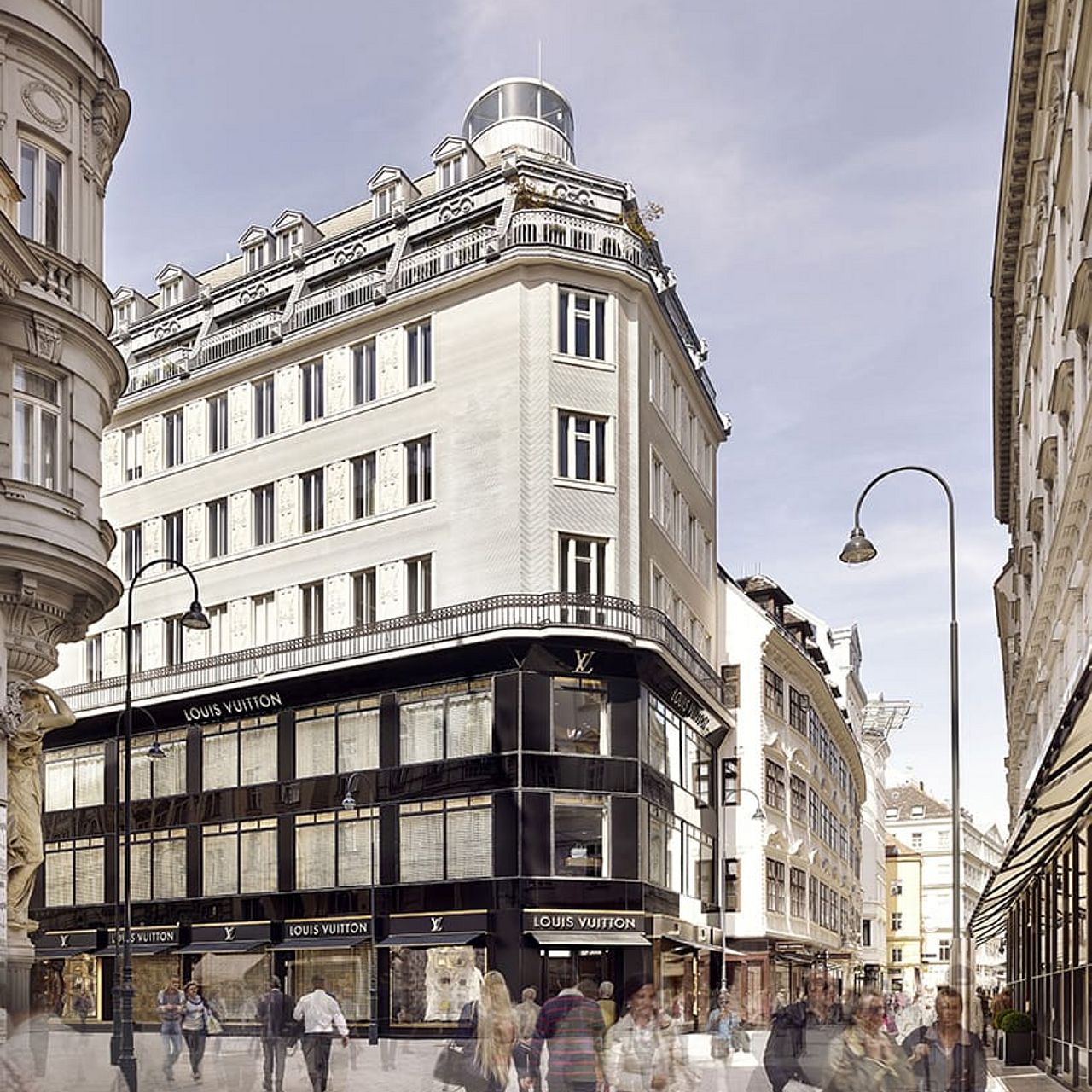Goldenes Quartier Wien — Standort des Kuzbari Zentrums